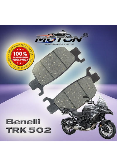 Benelli Trk502 Abs - Trk502x Abs %100 Uyumlu, Yüksek Kaliteli Arka Disk Fren Balatası