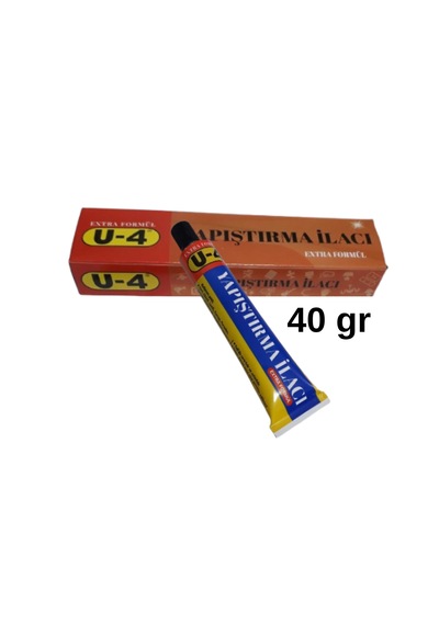 2 Adet Yapıştırma İlacı Deri, Köseli, Lastik, Kumaş Porselen Bakalit Ve Ahşap Yapıştırıcı 40 Gr