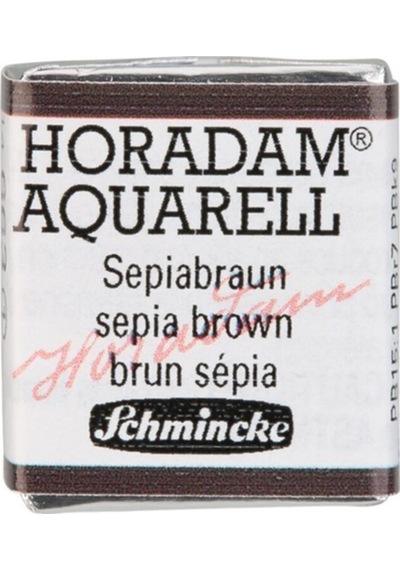 Schmincke Horadam Aquarell Artist Sulu Boya Sepia Broyarım Tablet