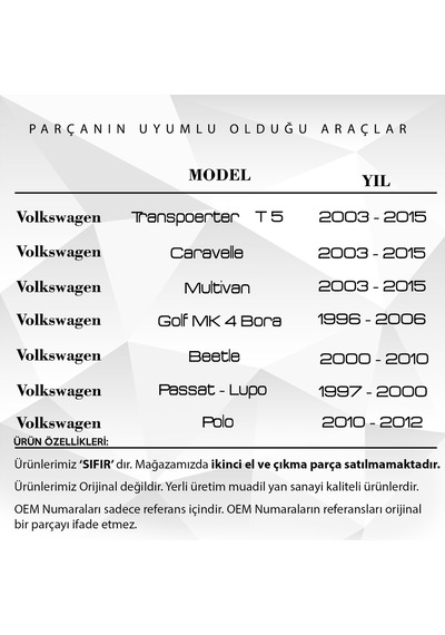 Volkswagen Transporter T5 Için Kolçak Alt Kapağı Ve Mandalı-Gri (541492729)