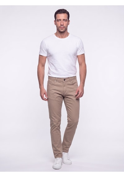 Vizon Dynamic Fit Erkek Chino Pantolon VİZON