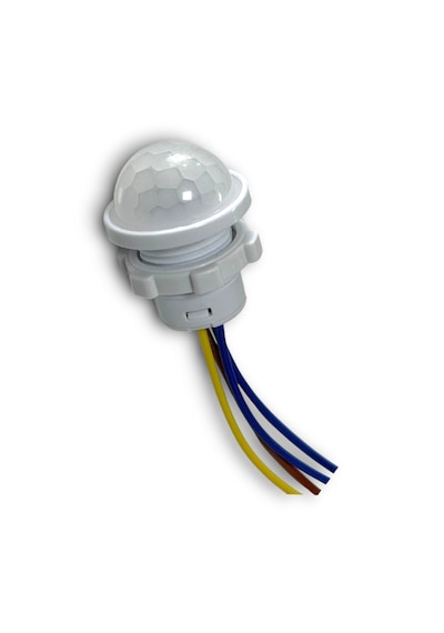 Pır Hareket Sensörü 220v - 20cm Kablolu