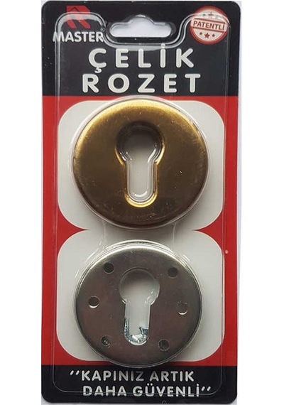 Sarı Çelik Rozet Eski Tip Kapılarda Kullanılan Model