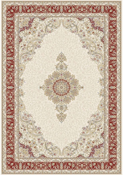 Bahariye Halı Cevher Serisi Cv02a Bordo Salon Oturma Yatak Odası Halısı