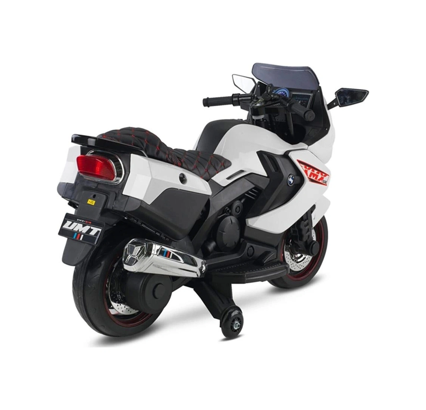 438a Xmx-316 Ledli Akülü Motor 12 Volt Beyaz Beyaz