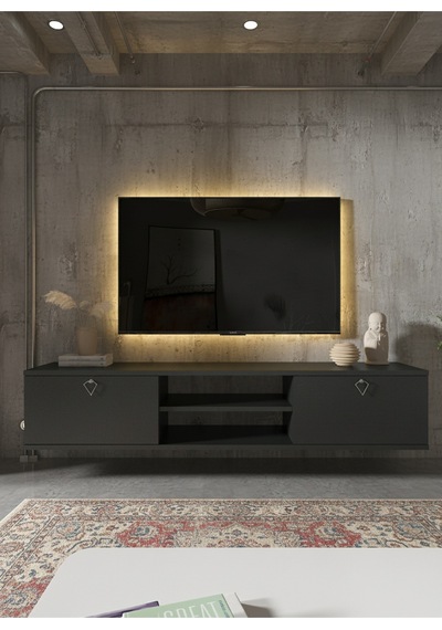 Resital Tv Ünitesi S1835-4 Antrasit Antrasit