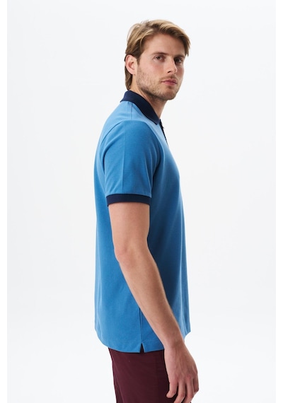 AR-MA Arma Erkek Regular Fit Basic % 100 Pamuk Pike Fermuarlı Polo Yaka Tişört Y29374354302 Mavi AR-MA Arma Erkek Regular Fit Basic % 100 Pamuk Pike Fermuarlı Polo Yaka Tişört Y29374354302 Mavi