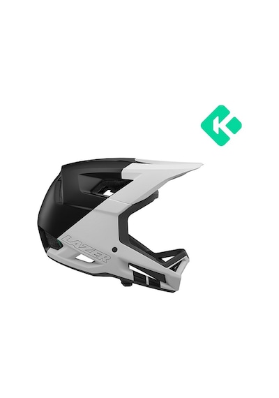 Shimano Lazer Cage Kineticore Full Face Kask Matte White Black S 54-56cm Siyah