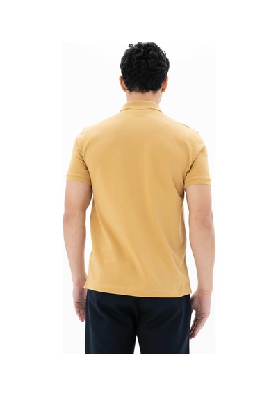 AR-MA Arma Erkek %95 Pamuk Polo Yaka Regular Fit T-shirt Y25374302501 Sarı