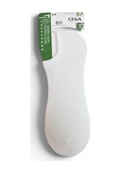 Çega Socks Erkek Görünmez Bambu Dikişsiz Sneaker Çorap 12'li Çok Renkli Çok Renkli