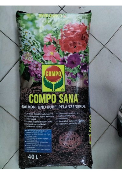 40 Lt Compo Sana İthal Torf, Saksı Torfu, Tohum, Çiçek, Fide Vb İçin 40 L