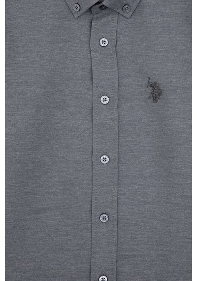 U.s. Polo Assn. Erkek Çocuk Antrasit Gömlek Basic 50316801-vr006 Antrasit
