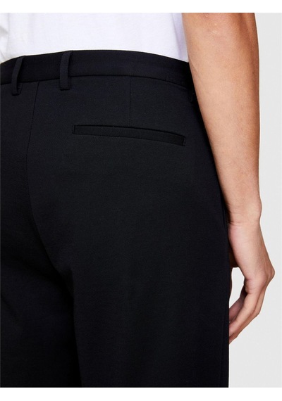Sisley Tapered Fit Chino Pantolon Erkek Siyah T-shirt - 323a485ssf035