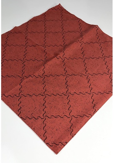 İpekal Polyester Eşarp - 6278 Kiremit