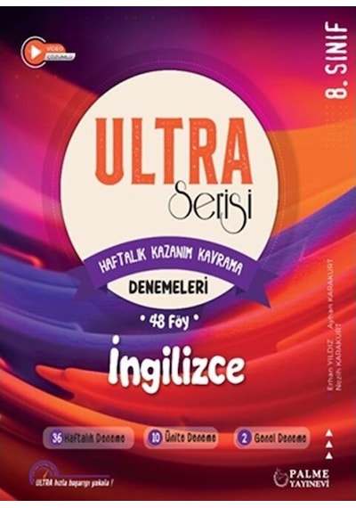 Palme 8.sınıf Ultra Serisi İngilizce Denemeleri