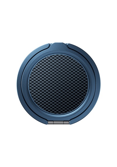 Benks L52 Magnetik Parmak Ring Stand 360 Derece Dönebilen Armortint Kevlar Tasarımlı Mavi