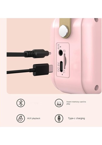 M4 Retro Bluetooth Hoparlör