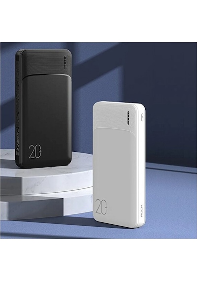 Rock P200 Pd Fast Charging 20000 Mah Power Bank Siyah