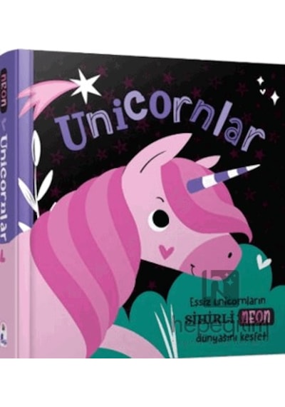 Unicornlar Neon Renkler
