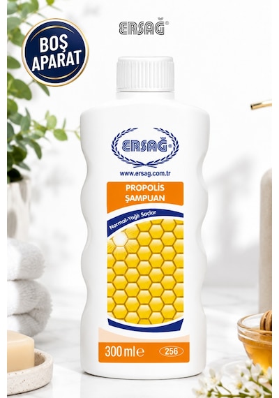 Ersağ Normal ve Yağlı Saçlar için Propolisli Şampuan  300 ML