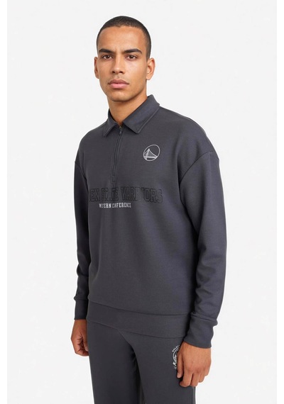 Defacto Nba Golden State Warriors Boxy Fit Polo Yaka Skuba Dalgıç Kumaş Sweatshirt F6974ax26spar191 Antrasit-ar191 Defacto Nba Golden State Warriors Boxy Fit Polo Yaka Skuba Dalgıç Kumaş Sweatshirt F6974ax26spar191 Antrasit-ar191