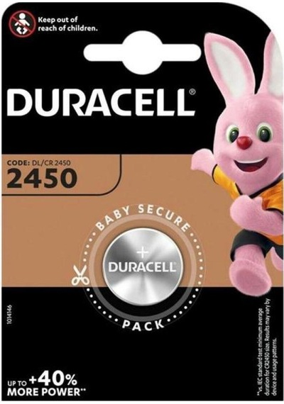 Duracell Cr2450 3v Lithium Pil