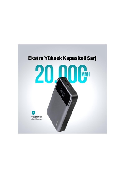 Tr Ttec Recharger Pro Lcd 20.000mah Pd 130w Taşınabilir Hızlı Şarj Aleti/powerbank 2bb218ug