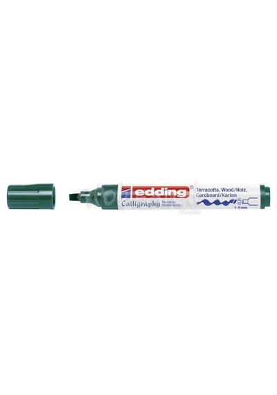 Edding 1455 Kaligrafi Kalemi 5 Mm Yeşil