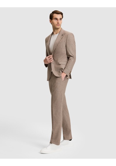 Pierre Cardin Açık Kahverengi Slim Fit Takım Elbise 50291962-vr002
