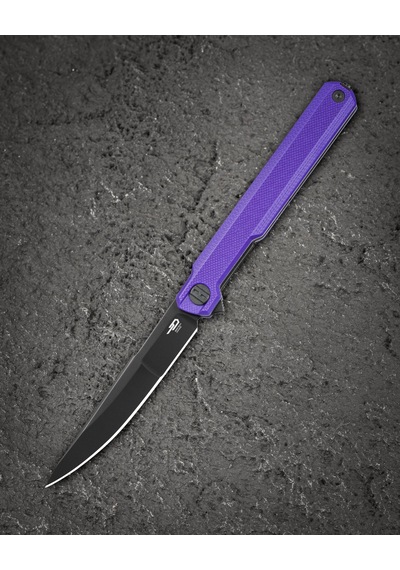 Bestech Duoz Bg65e Liner Lock Mor G10 Sap 14c28n Çelik Kamp Çakı