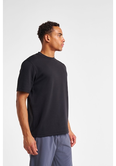 Lescon Erkek Kısa Kollu T-shirt 25s-1260-25n Siyah