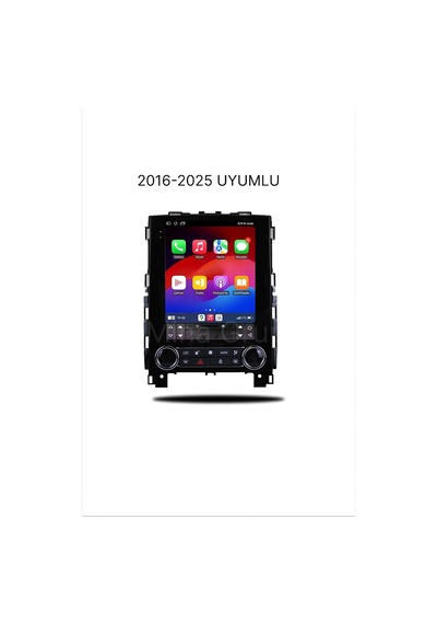 Renault Megane4 Tesla Joy & Touch Paket Uyumlu Multimedya Carplay & Android Auto Kame