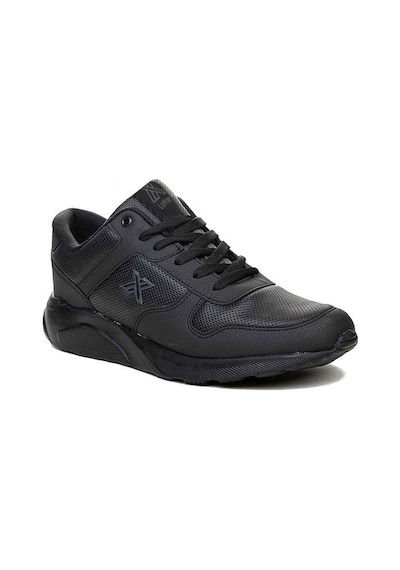 Luttoon 4039.g Deri Fashion Sneakers Ayakkabı 36-39 Siyah