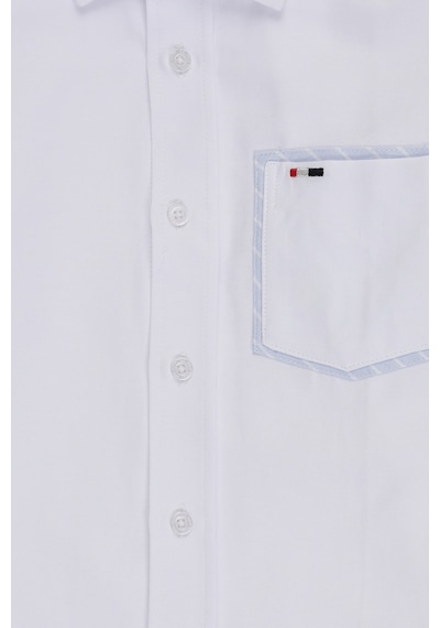 U.S. Polo Assn. U.s. Polo Assn. Erkek Çocuk Beyaz Gömlek Desenli 50324676-vr013