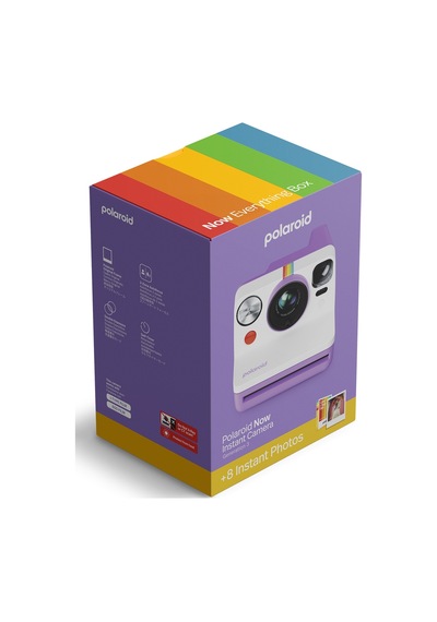 Polaroid Now Gen 3 Fotograf Makinesi + Renkli Film Bundle 8 Film