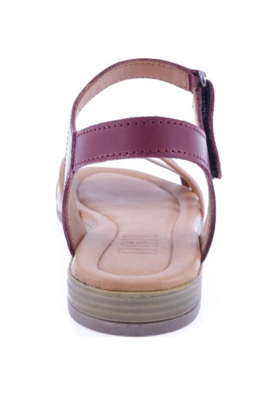 Dgn 3052-22y Kadın Çapraz Bantlı Sandalet 3052-2022-R0309 Bordo