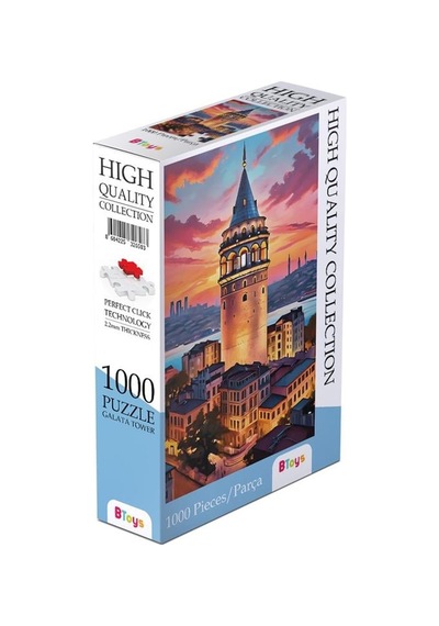 Btoys 1000 Parça Puzzle Galata Tower 9015