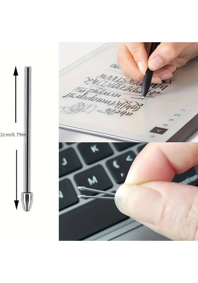 Samsung Uyumlu S Pen Uç Galaxy Tab S Serisi İle Uyumlu Lite,fe,ultra S6,s7,s8,s9,s10,s11 2 Adet Metal 1