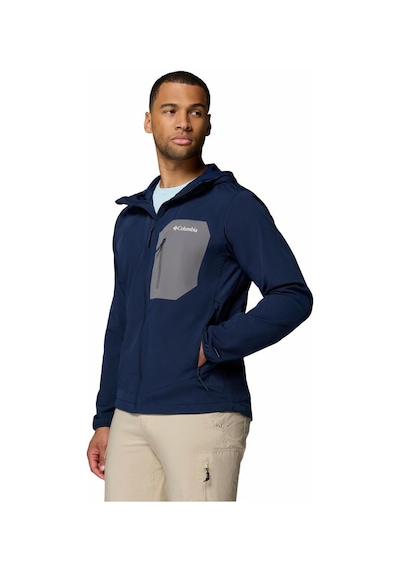 Columbia Tall Heights Iıı Kapüşonlu Erkek Softshell-9140 Lacivert