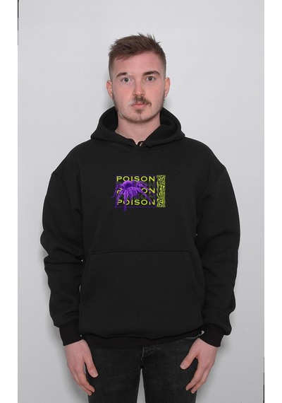 Poison Örümcek Spider Ağ Animal Sweatshirt Unisex Kapüşonlu Hoodie 001