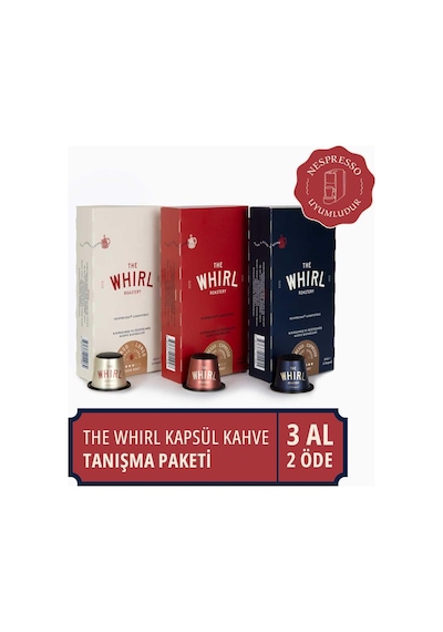The Whirl Kapsül Kahve Tanışma Paketi 30 Kapsül