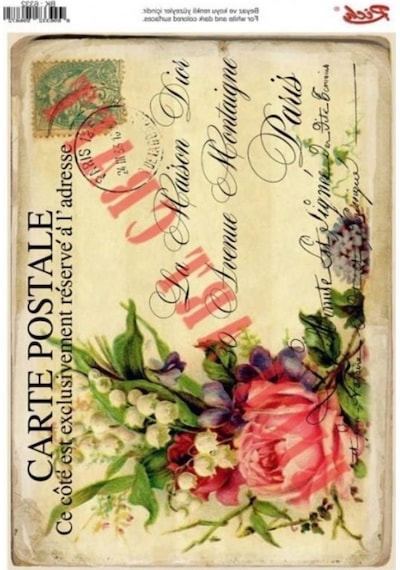 Rich 6332 Vintage Kolay Transfer 23X33 Cm