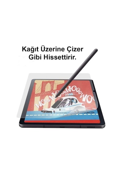 Apple Uyumlu iPad 10.2 8.nesil Ve 9. Nesil Paper-like Ekran Koruyucu Kağıt Hissiyatlı Kırılmaz Cam Kılıf