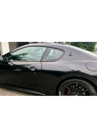 Dk Tuning Maserati Yan Kanatlar Çemberli Kırmızı Siyah Rozet Ambl