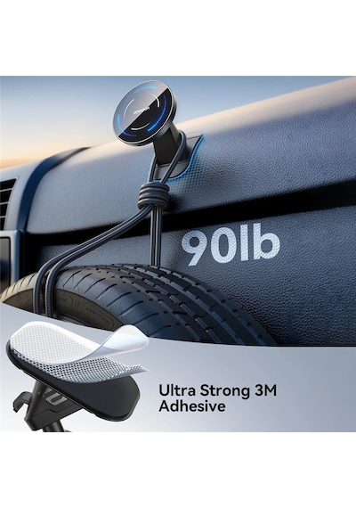 Joyroom Jr-zs50215w 2 İn 1 Magsafe Wireless Araç Tutucu Çok Renkli