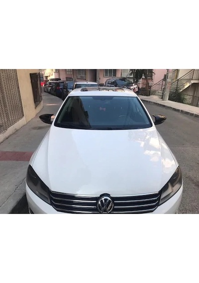 Otoçizgi Vw Passat B7 Batman Yarasa Ayna Kapağı Piano Black Abs Plastik Otoçizgi