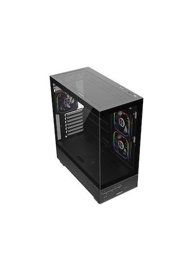Fazeon F17 750w 80plus Bronze 3x120mm Argb Fanlı Atx Siyah Bilgisayar Kasası
