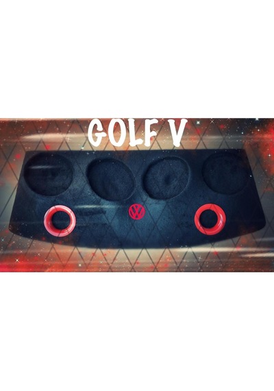 Elyaflı Volkswagen Golf Polyesterli Pandizot 2 Portlu Kabartmalı 4oval 2x10