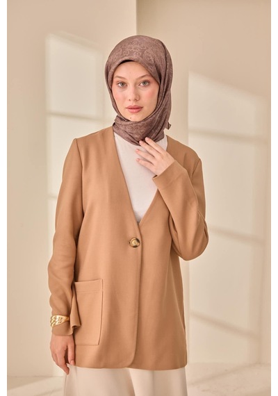 Silk Home Shiny Eşarp 75012-17 Toprak