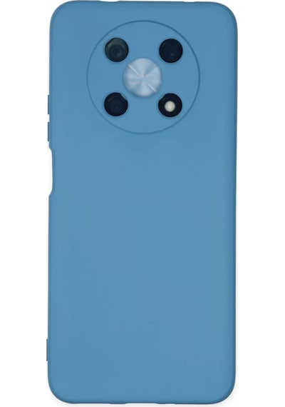 Newface Huawei Nova Y90 Kılıf Nano İçi Kadife Silikon - Mavi